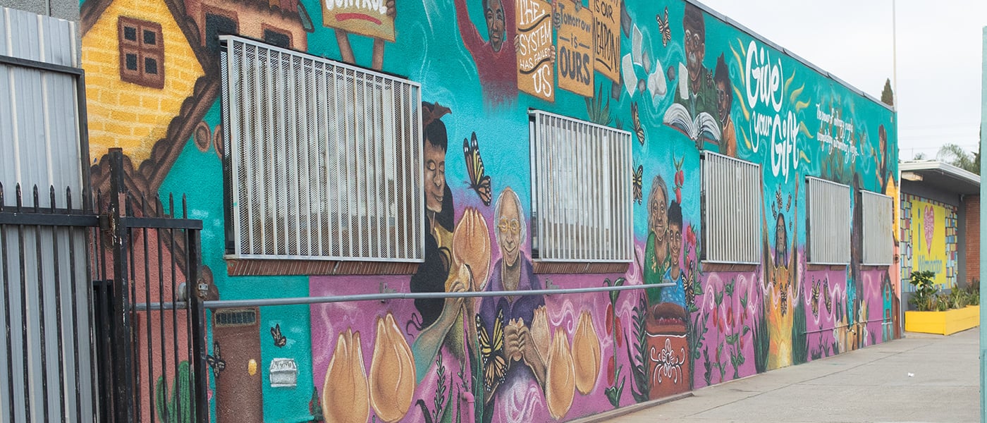 SBCC Outside Building Mural SBCC Outside Building Mural